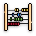 Abacus line color icon