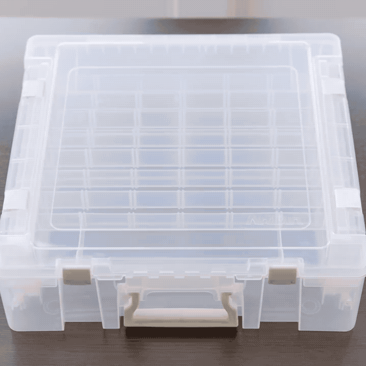 clear storage organizer